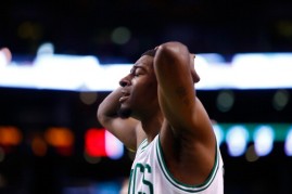 Jordan Crawford during his sting with Boston Celtics in 2013.