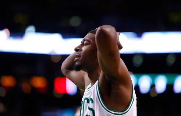 Jordan Crawford during his sting with Boston Celtics in 2013.
