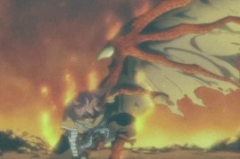 Natsu in 'Fairy Tail: Dragon Cry' trailer