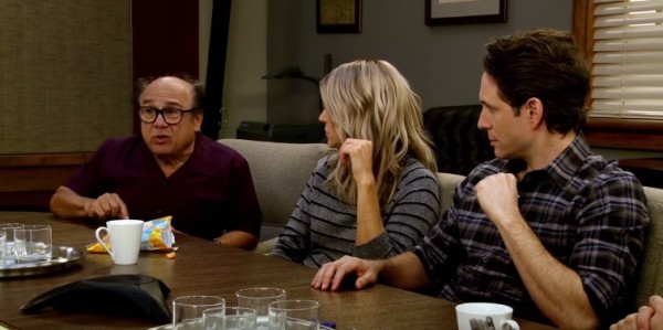 Dennis and Dee listen to Frank in 'It's Always Sunny in Philadelphia' season 12