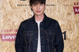 Lee Dong Wook during the photocall for Levi's 'We Are 501' in Seoul, South Korea.
