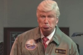 Alec Baldwin as Donald Trump in 'Saturday Night Live'