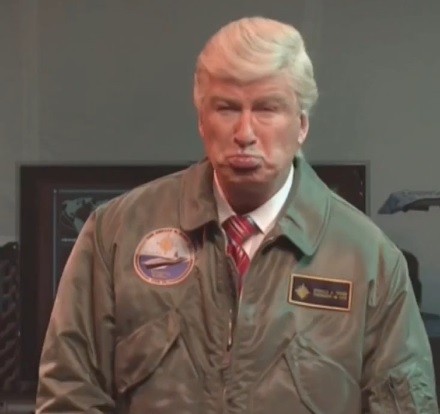 Alec Baldwin as Donald Trump in 'Saturday Night Live'