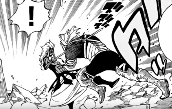 Gildarts attack August in 'Fairy Tail' chapter 526
