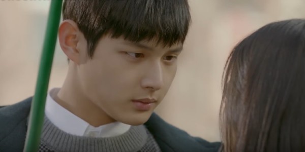 Rookie actor Lee Seo Won in an episode of "Uncontrollably Fond."