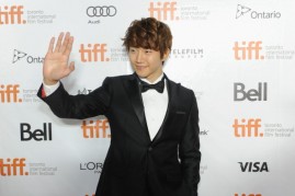 2PM's Junho arrives at the 2013 Toronto International Film Festival for the premiere of 'Cold Eyes.'