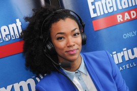 Actress Sonequa Martin-Green attends SiriusXM's Entertainment Weekly Radio Channel Broadcasts From Comic-Con 2015.