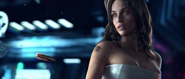 Screen capture from the game "Cyberpunk 2077."