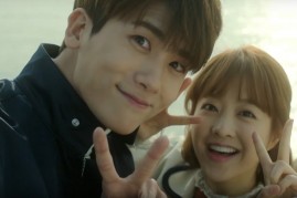 Park Hyung Sik (L) and Park Bo Young (R) in an episode of JTBC's 'Strong Woman Do Bong Soon.'