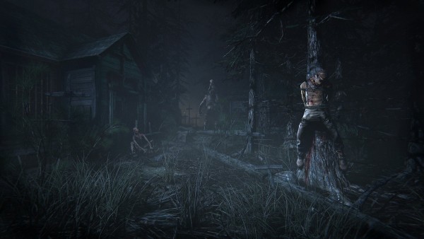 Screen cap from 'Outlast 2' the horror survival game from Red Barrels.