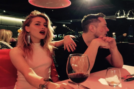 Elon Musk and Amber Heard pictured together while having a dinner in Australia.