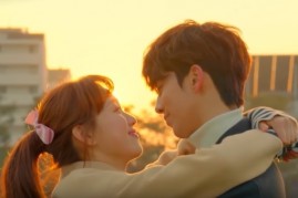 Lee Sung Kyung and Nam Joo Hyuk in the final episode of 'Weightlifting Fairy Kim Bok Joo.'