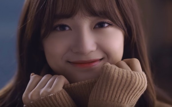 Kim Se Jung in the music video of her single 'Flower Way'.