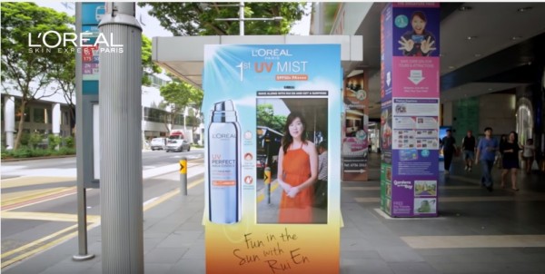 L'Oreal Paris Singapore launched campaign ad featuring singer Rui En.