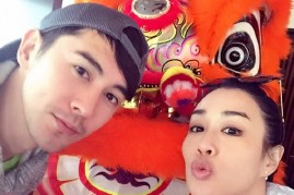Zhang Lunshuo and Christy Chung