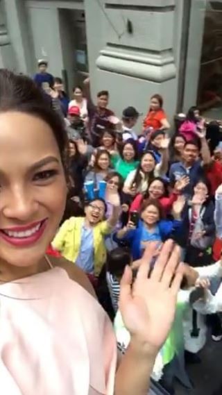 Filipina Actress KC Concepcion in New York City