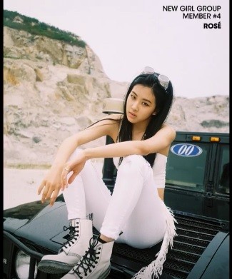 YG Entertainment introduces Rose aka Roseanne Park as fourth member for its upcoming girl band.