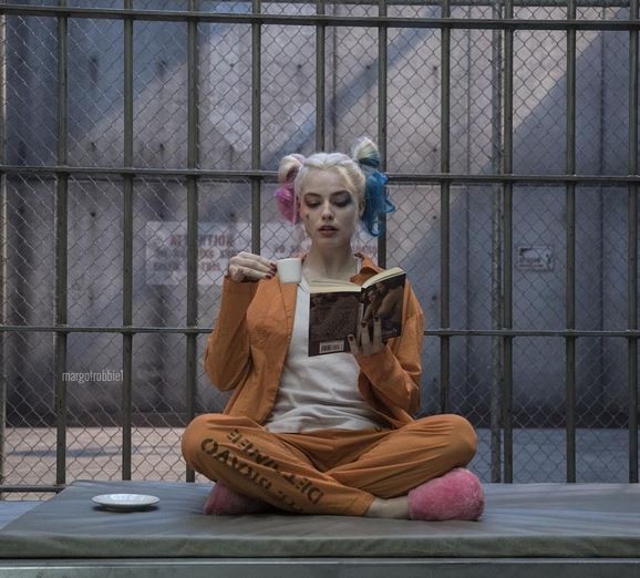 Margot Robbie plays Harley Quinn in the upcoming movie "Suicide Squad."