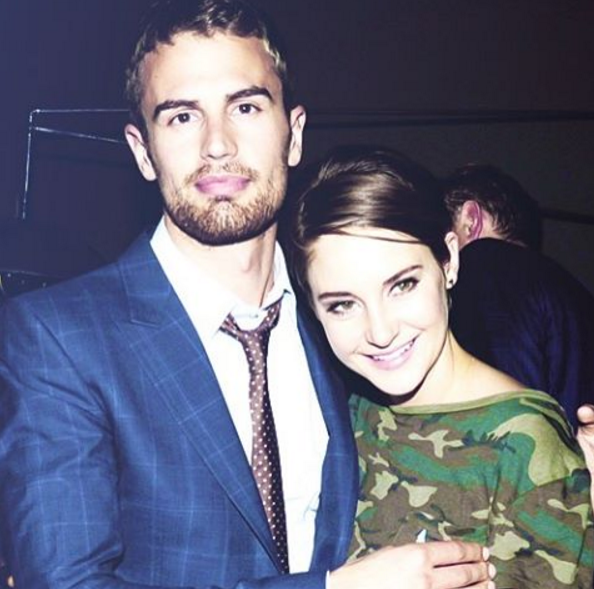Theo James and Shailene Woodley rumored to have lost their on-screen chemistry.
