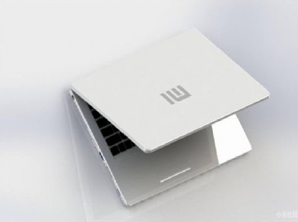 The leaked photo believed to belong to the Xiaomi Mi notebook.