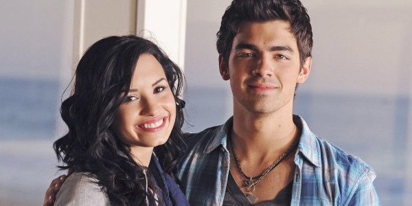 Demi Lovato and Joe Jonas during their Disney Channel "Camp Rock" days.