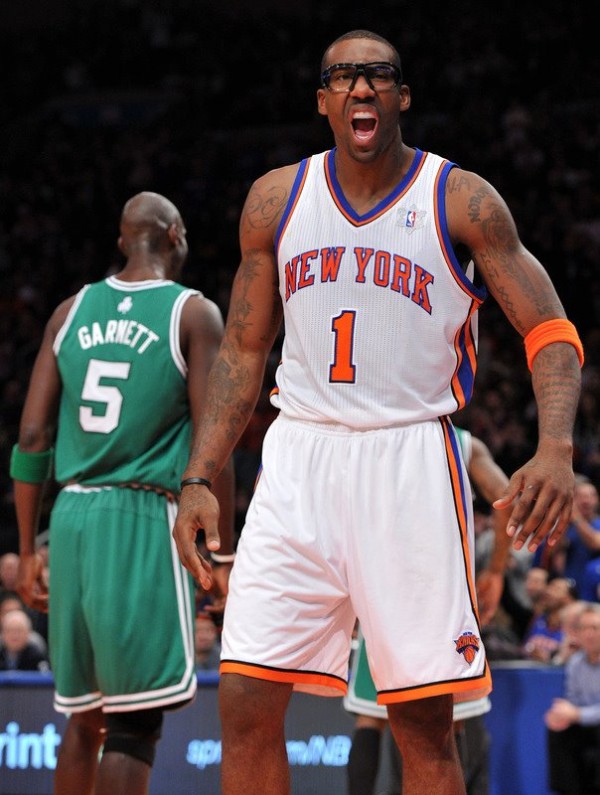 Amar'e Stoudemire during time with the New York Knicks