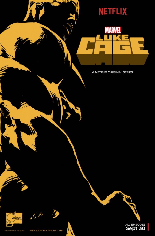 Luke Cage's official promotional poster