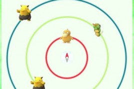 The Pokemon Go tracker could be a compass showing the direction/distance of Pokémon.