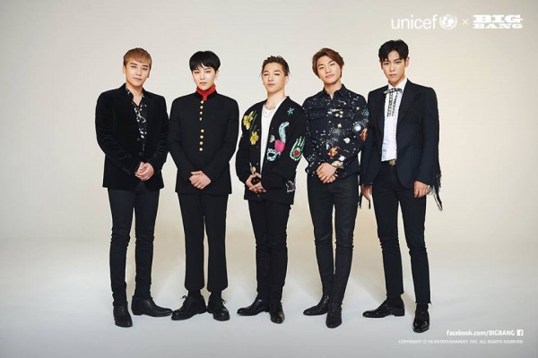 Korean boy band BIGBANG collaborates with UNICEF for a special story.