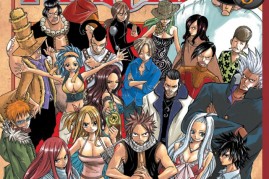 The Fairy Tail mages in 