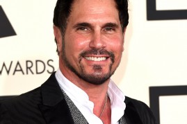 Bill, played by Don Diamont, is confident about his future but Katie is desperate to seek revenge.  