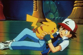 Pikachu And Ash In The Animated Movie 