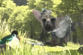 Trico and the unnamed protagonist of 'The Last Guardian'