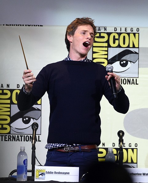  Actor Eddie Redmayne during the Comic-Con International 2016 at San Diego Convention Center.
