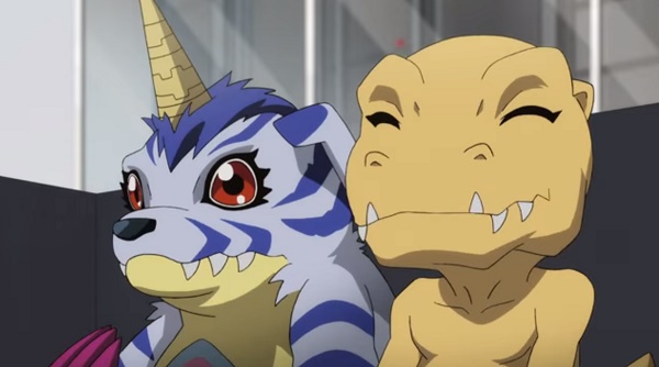 Screenshot of Digimon taken from "KNIFE OF DAY 'for me' PV (Digimon Adventure tri. Chapter 3, 'Confessions' ED theme)"