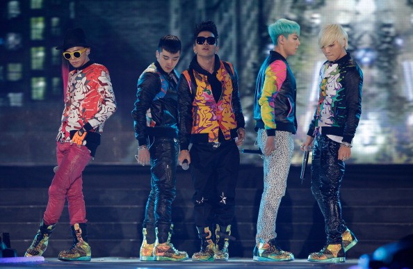 BIGBANG performed at the K-Collection in Seoul in 2012.