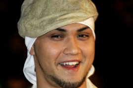 Billy Crawford photographed in 2005 at the Cannes festival palace