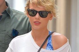 Taylor Swift seen leaving a gym in Manhattan on August 9, 2016 in New York City