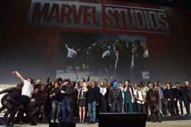 The casts and filmmakers from Marvel Studios attend the San Diego Comic-Con International 2016 Marvel Panel in Hall H on July 23, 2016 in San Diego, California. ©Marvel Studios 2016. 