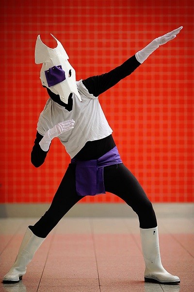 Toby Durr, 21, poses as Pesche from the series Bleach ahead of the MCM London Comic Con Expo at ExCel on October 26, 2012 in London, England. 