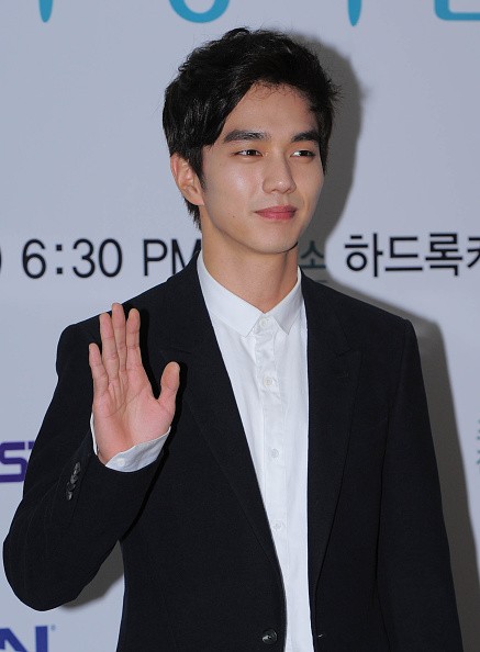 South Korean actor Yoo Seung Ho looking dapper at a charity concert in Seoul.