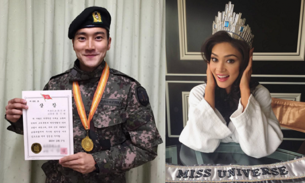 Miss Universe 2015 Pia Alonzo Wurtzbach is a big fan of K-pop band Super Junior member Choi Siwon.