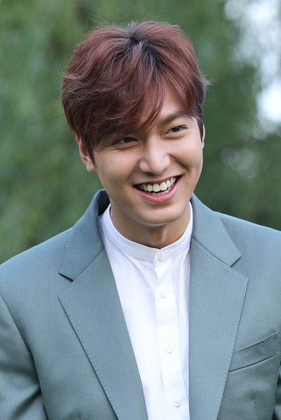 Lee Min Ho during the 'Play Green Festival 2015' at Yongsan Family Park in Seoul.