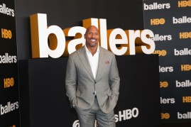 Dwayne Johnson attends the HBO 'Ballers' Season 2 Red Carpet Premiere and Reception on July 14, 2016 at New World Symphony in Miami Beach, Florida. 