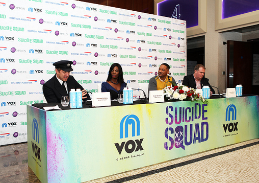 Will Smith Entertains British Airways' VIP Guests During Exclusive Suicide Squad Pre-Screening Reception in Dubai