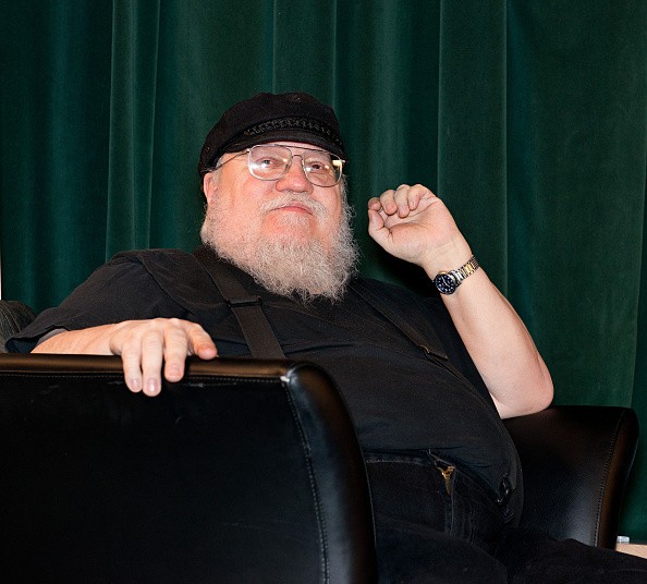 Author George R. R. Martin participates in a Q & A session with writer Joe Lansdale following SundanceTV's 'Hap & Leonard' Screening