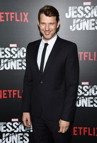 Wil Traval attends the 'Jessica Jones Series Premiere at Regal E-Walk on November 17, 2015 in New York City. 