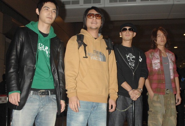 Former Taiwanese boyband F4 during their visit promotional visit in Japan in 2007. 