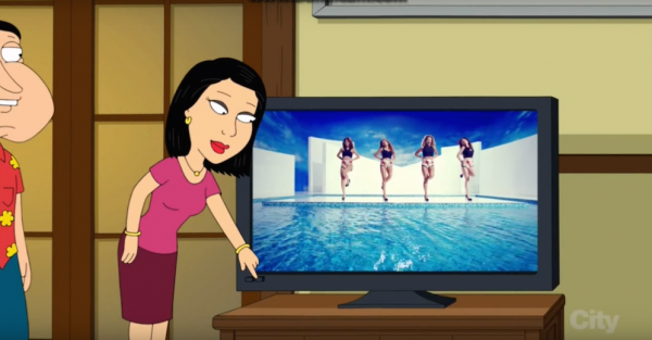 K-pop Girl Group Sistar Appears on Family Guy