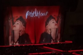 Scene from Madonna's 'Rebel Heart Tour' in Barcelona